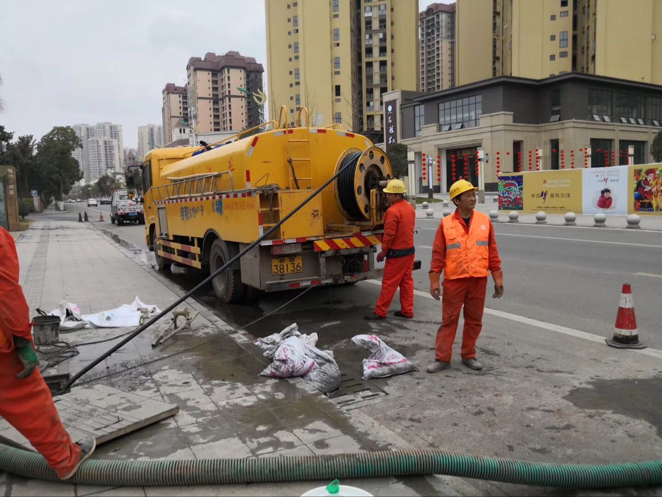 且末排污管道清淤-管道清洗
